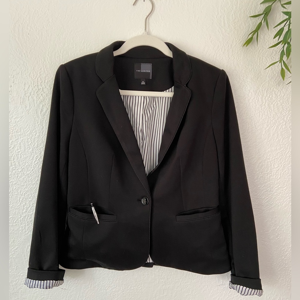 The Limited Black Blazer Jacket
